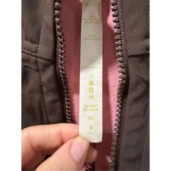Lululemon Coat sz 4